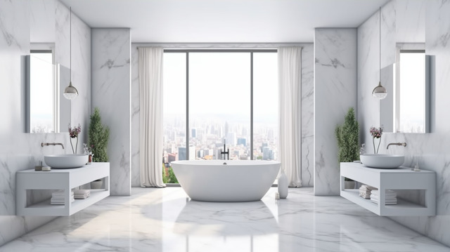 pngtree-luxurious-3d-illustration-of-a-modern-bathroom-featuring-white-marble-walls-image_3823619